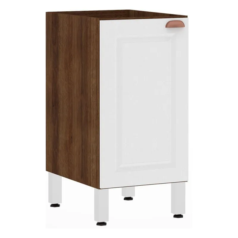 Balcão Sem Tampo 40cm Safir e Branco Pet - Luciane
