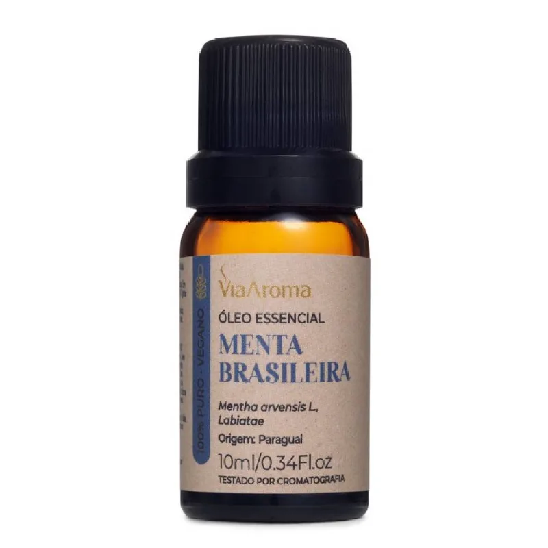 Óleo Essencial Menta Brasileira 10ml - Via Aroma