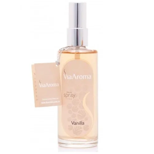 Home Spray 120ml Vanilla Bact/antim. Via Aroma - VIA AROMA - Higiene E Beleza