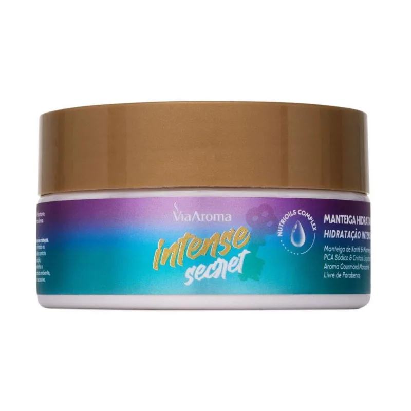 Manteiga Hidratante Desodorante Secret 200G - Linha Intense