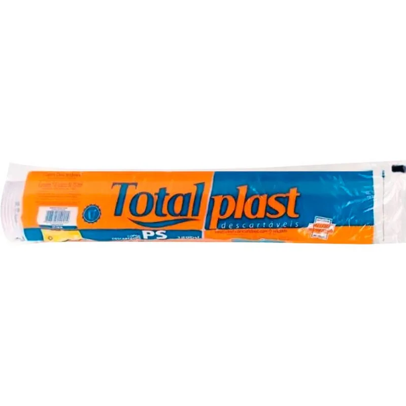 Copo Descartável Totalplast Transparente 150ml 100un