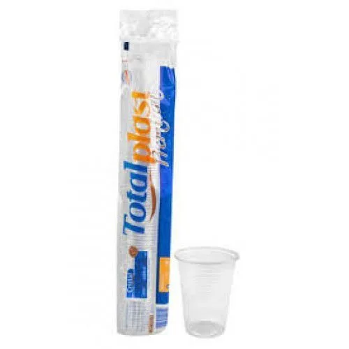 Copo Desc. Totalplast 180ml Transp. C/100 - TOTALPLAST - Bazar