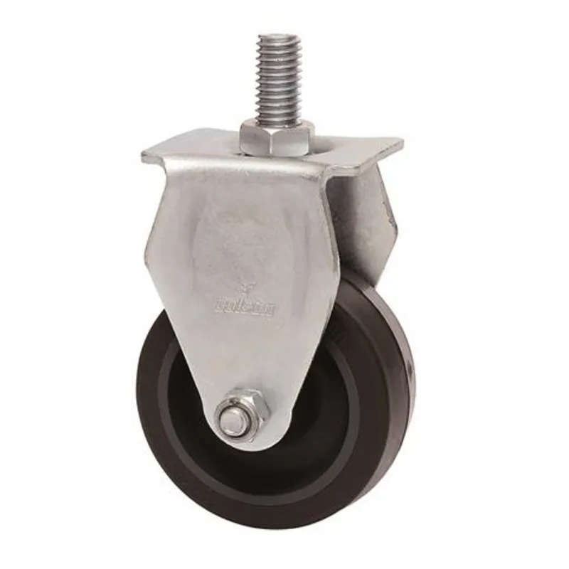 Rodízio Fixo Espiga de Resina Termoplástica Colson Rodízio Fixo Espiga 3" de Resina Termoplástica