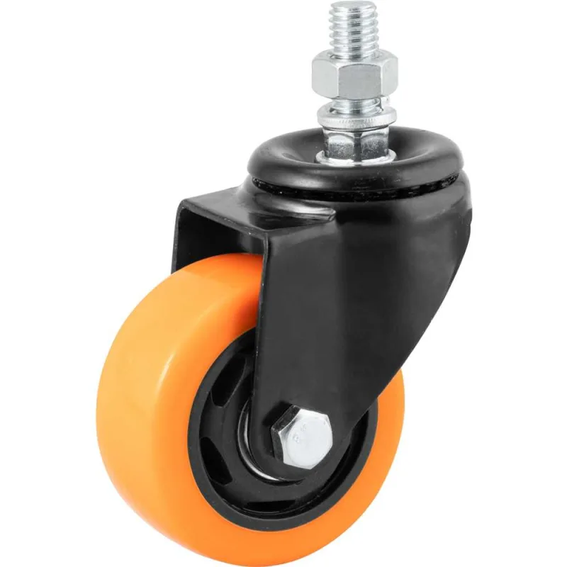 Rodízio giratório leve série black 3" 70 kg GLEB.312.BPA.E - COLSON - COLSON - Movimentação De Materiais