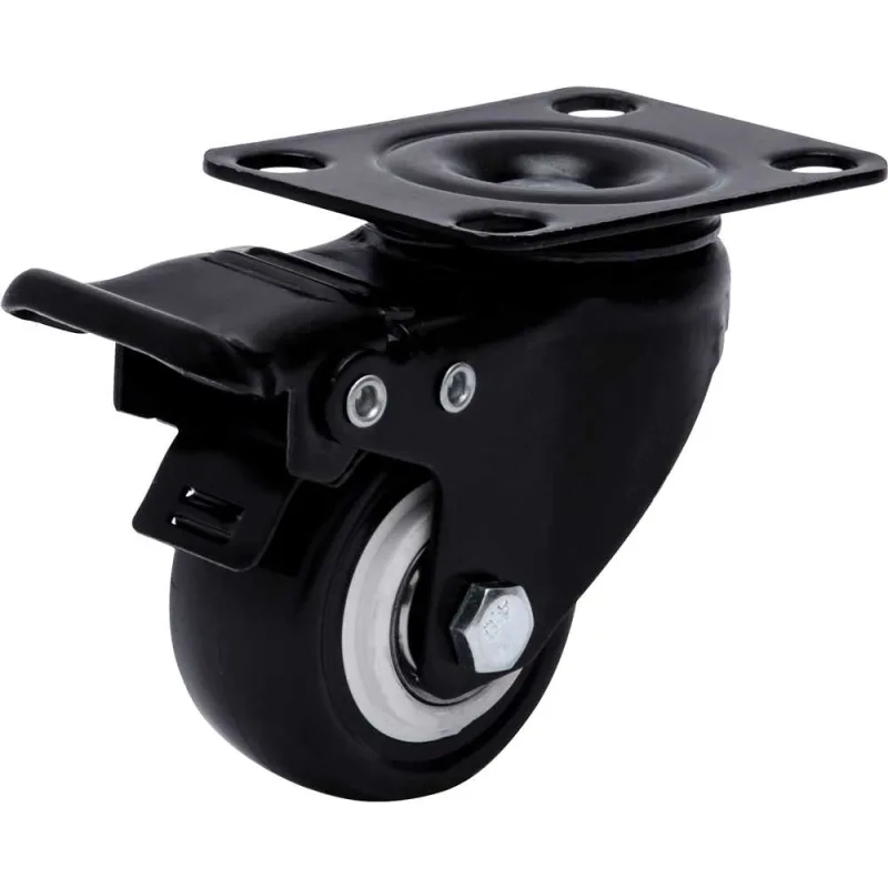 Rodízio giratório leve série black 2" 50 kg GLPBF.210.BP.E - COLSON - COLSON - Movimentação De Materiais