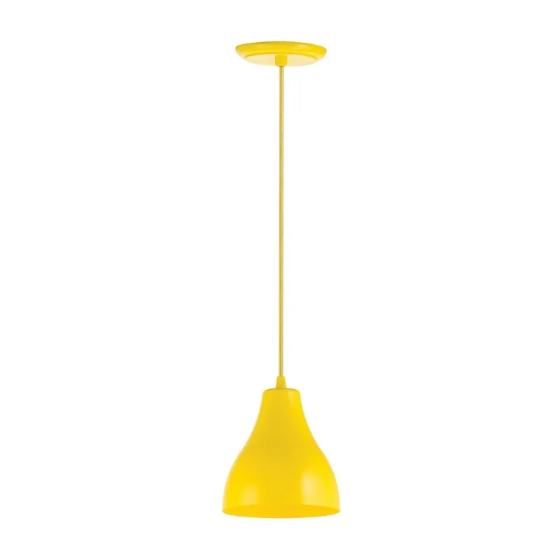 pendente 311 1lamp dital preto - 7398 pendente 311 1lamp dital amarelo - 7395