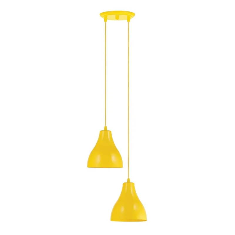pendente 311 2lamp dital preto - 7402 pendente 311 2lamp dital amarelo - 7399