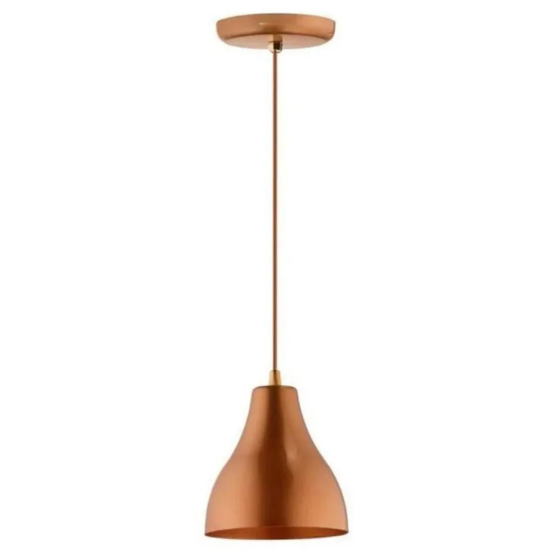 Pendente Injestavel 1 Lâmpada 311/1 Cobre Dital