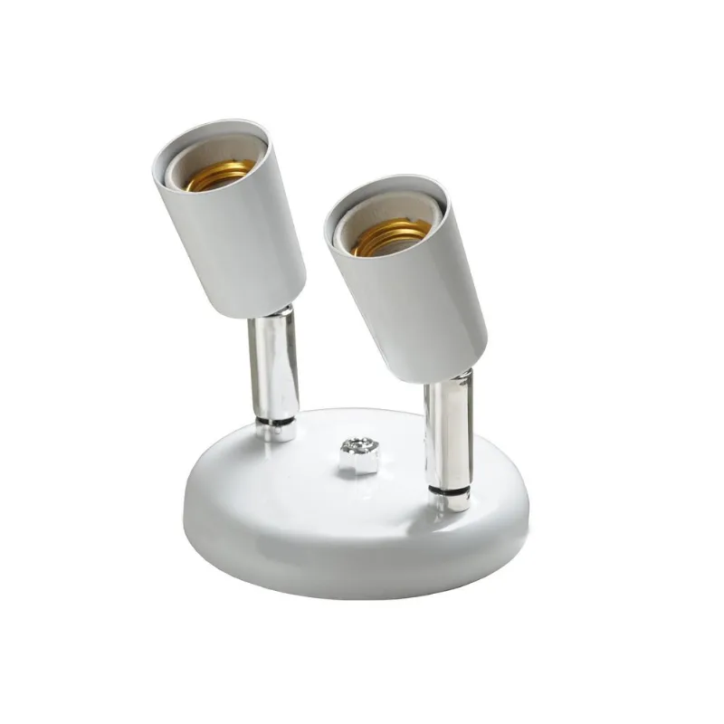 spot vision 421 2lamp dital branco/cromado - 4212BR/CR