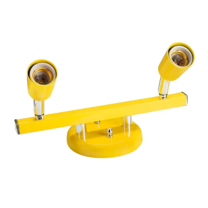 spot trilho vision 422 2lamp dital amarelo - 5867