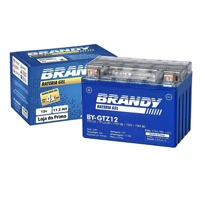 Bateria Brandy Gel Gtz12