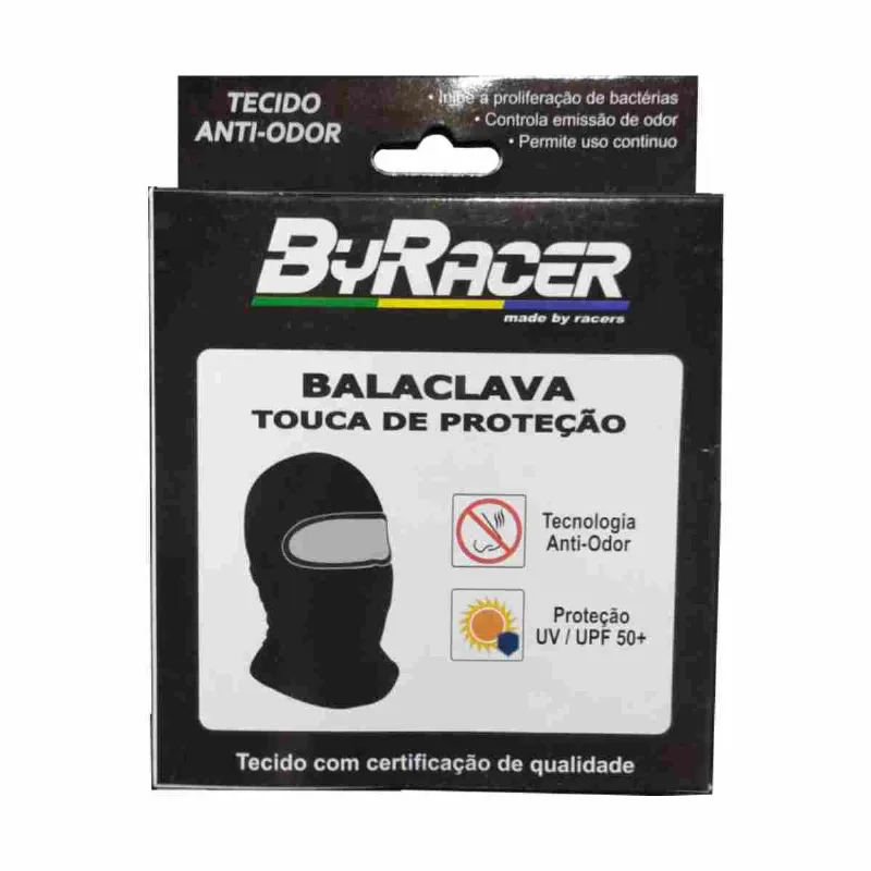 Balaclava Brandy Tecido Anti-odor Cor Preto Tamanho Unico