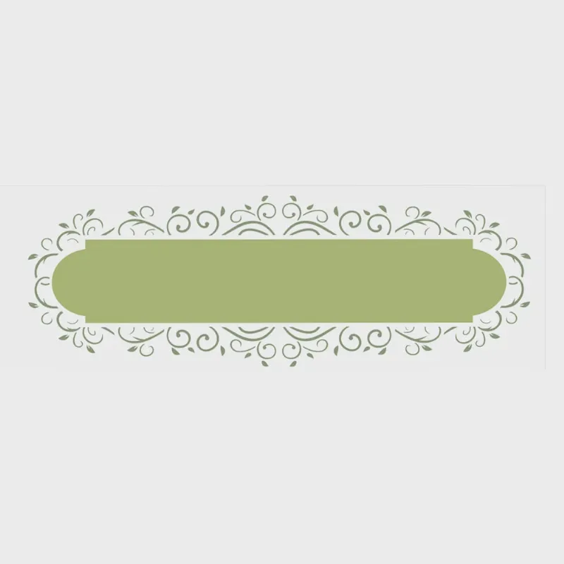 Stencil Sp. 10x30 2421 Moldu. Arabes. Ii