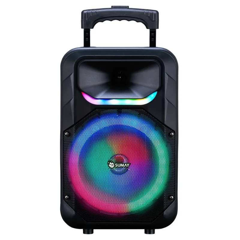 Caixa de Som Portátil Sumay Infinity SM-CAP47 320W RMS BT LED TWS