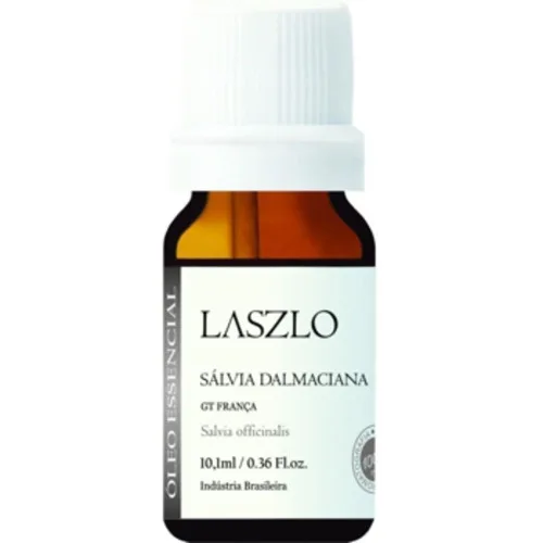 Laszlo Oleo Essencial Salvia Dalmaciana 10,1 Ml Bem Estar/terapia Alternativa - LASZLO - Higiene E Beleza