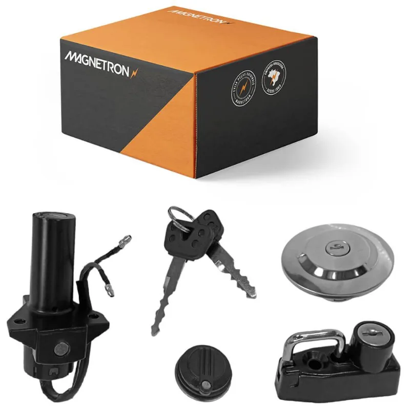 Conjunto Trava Chave Ignição YBR 125 Factor E ED K 08 a 13