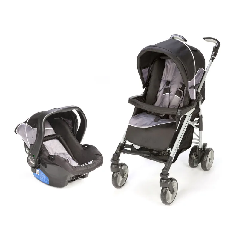 Travel System Perugia Infanti Grafito