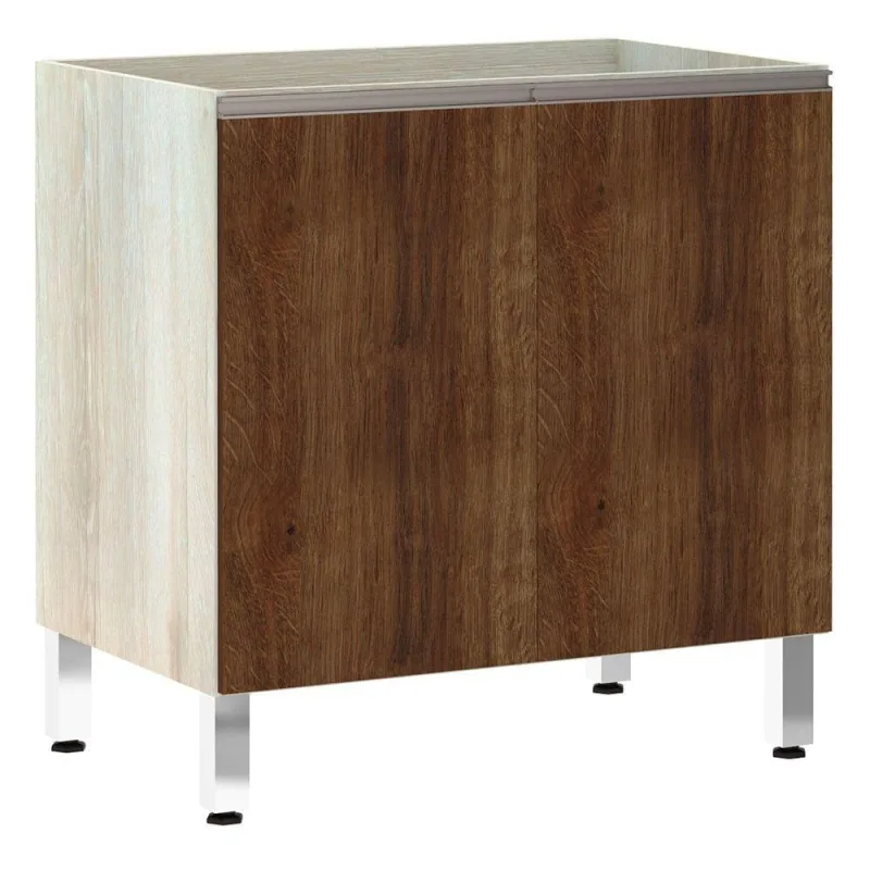 Balcão Sem Tampo 80cm Luci Legno Crema Com - Luciane - Móveis