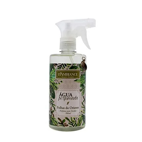 Perfume Para Tecido Cama E Banho Dambiance Folhas 500 Ml - D AMBIANCE - Higiene E Beleza