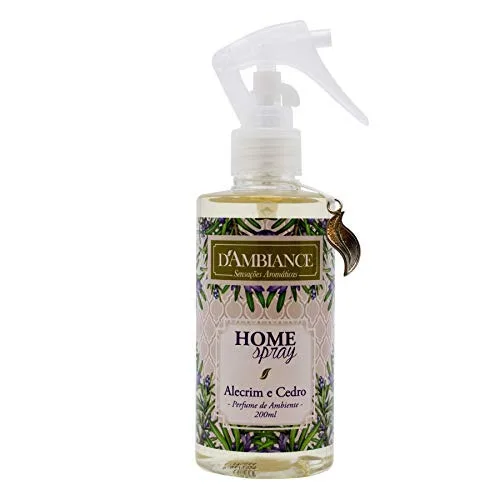 Perfume De Ambiente Dambiance Alecrim 200ml - D AMBIANCE - Higiene E Beleza