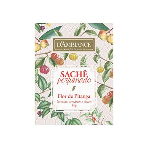 Sache Flor De Pitanga 10g Dambiance - D AMBIANCE - Higiene E Beleza