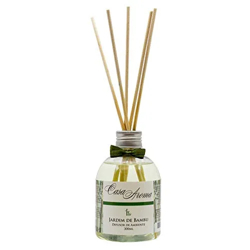 Difusor Com Varetas Jardim De Bambu 300ml Bem Estar/terapia Alternativa - D AMBIANCE - Higiene E Beleza