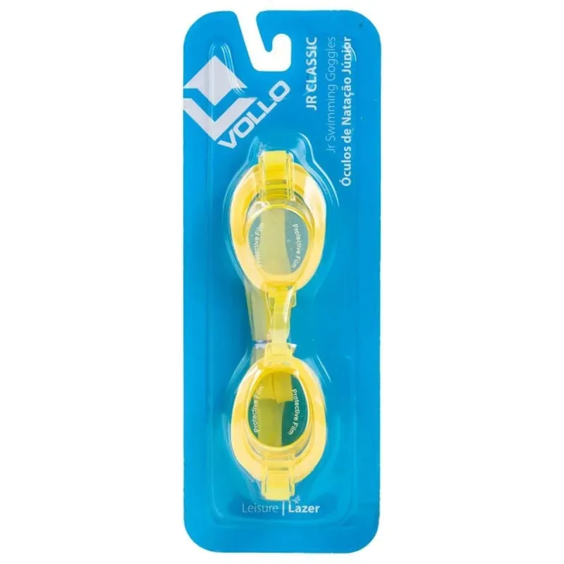 Óculos de Natação Infantil Jr Classic Amarelo Vollo - VN601-2 - Vollo - Moda