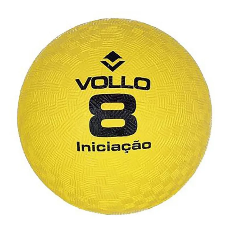 Bola Iniciação Vollo 8 Matrizada Borracha Infantil ÚNICO / AMARELO