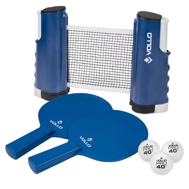 Conjunto Tênis de Mesa Ping Pong com 6 Peças Vollo