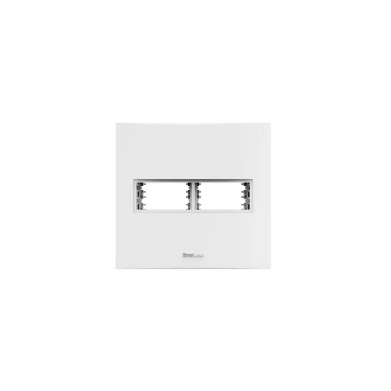 placa 1+1 beleze 4x4 enerbras branco c/sup - 1412E4
