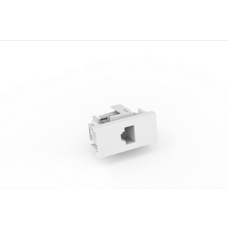 modulo tom rj45 cat6 enerbras branco - 1345EC6