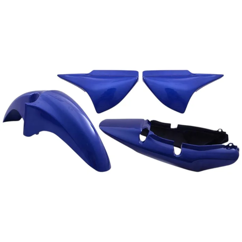 Kit Carenagem 5 Peças Wester Moto Titan 150 2004 Azul Perolizado (MP)