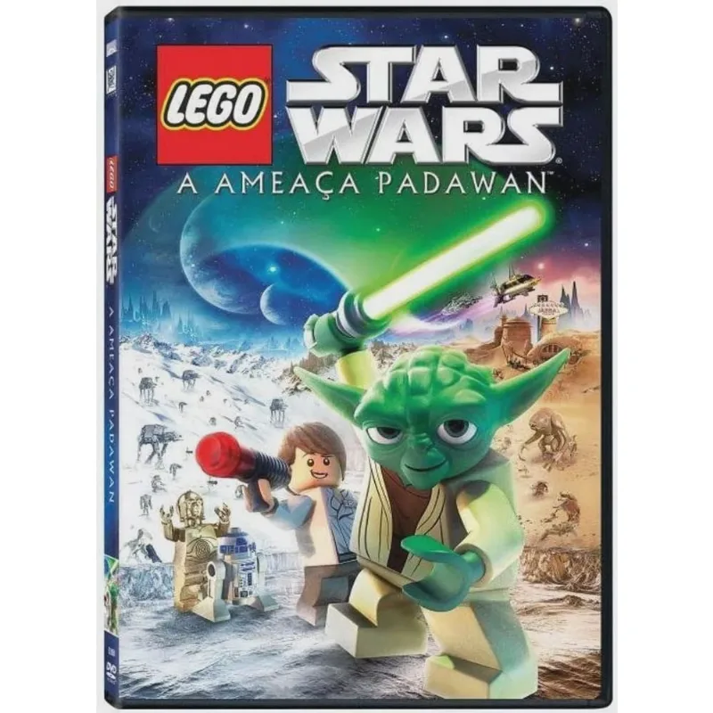 Lego Star Wars A Ameaca Padawan dvd original lacrado