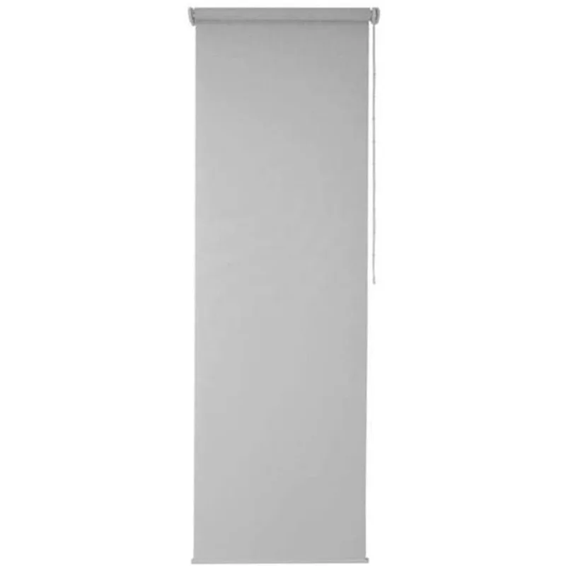 Persiana Rolo Tela Solar 160x160cm Cinza Top Flex