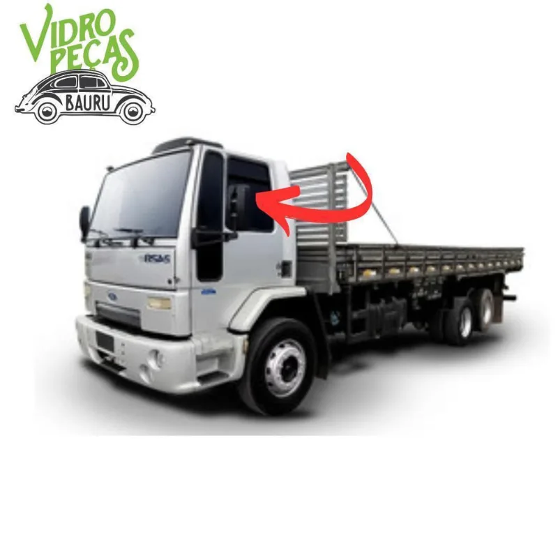 Vidro Porta Esquerda Incolor Caminhao Ford Cargo Ate 2010