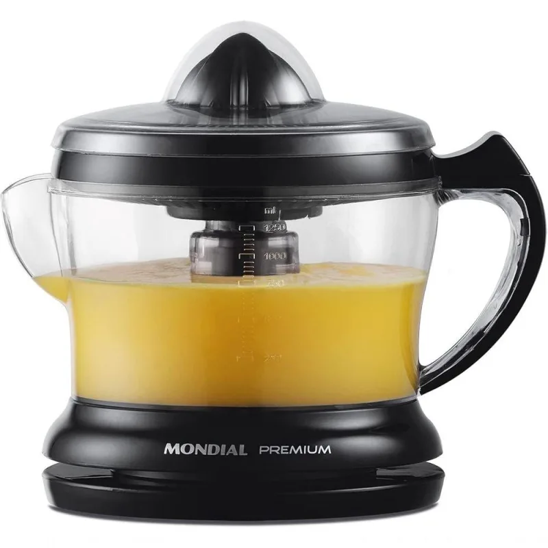 Espremedor de Frutas Elétrico Espremedor Premium E-02 30W 220V Preto Mondial - Mondial - Utilidades Domesticas