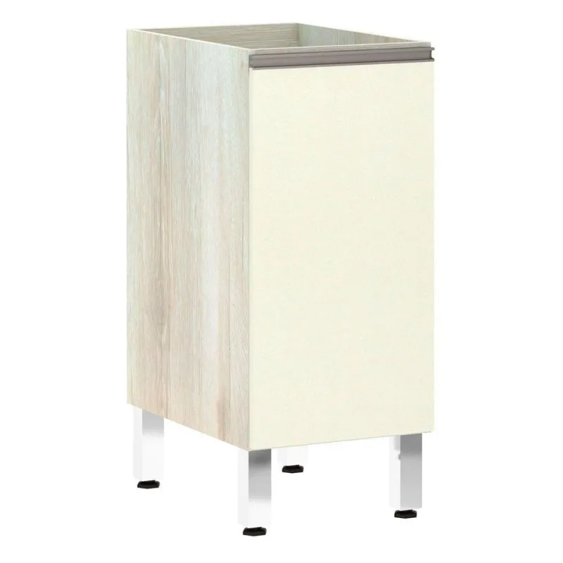 Balcão Sem Tampo 35cm Luci Legno Crem e Kashmir - Luciane - Móveis