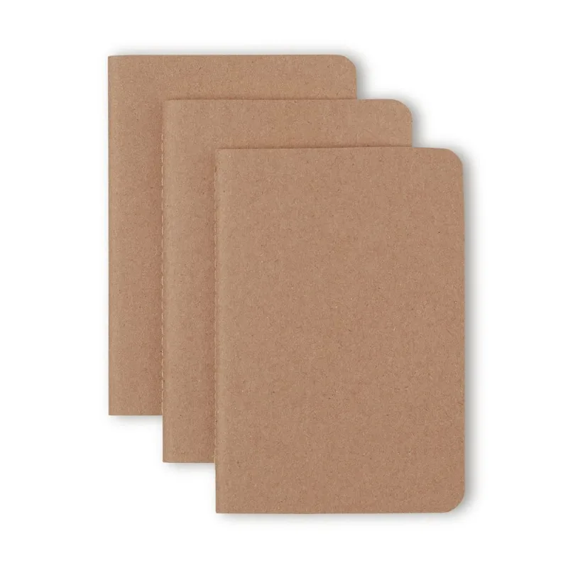 Kit Revistas Kraft 9x13 Sem Pauta - GIRO VERDE