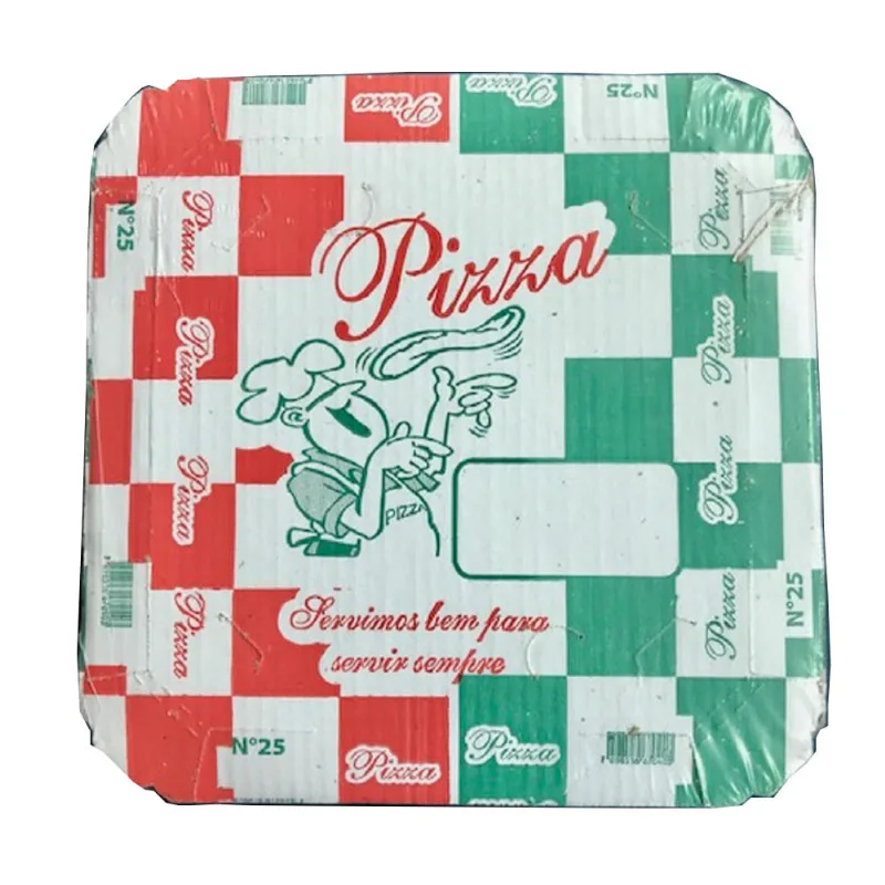 Caixa De Pizza Oitavada Donnoplast N25