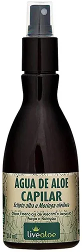Agua De Aloe Capilar 210ml Livealoe - LIVE ALOE - Higiene E Beleza