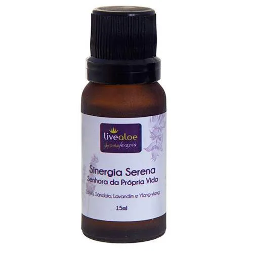 SINERGIA PRESENCA 15ML LIVEALOE - LIVE ALOE - Cosméticos E Perfumaria