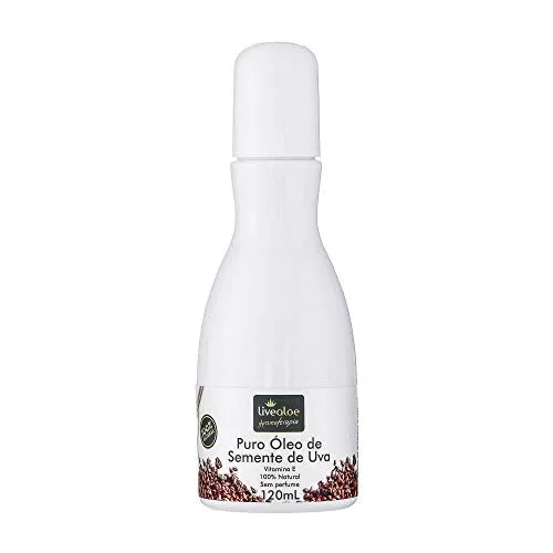 Puro Oleo Semente Uva 120ml Livealoe - LIVE ALOE