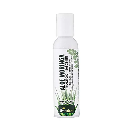Aloe Moringashampoo Sabonete 120 Ml Livealoe - LIVE ALOE - Perfumaria