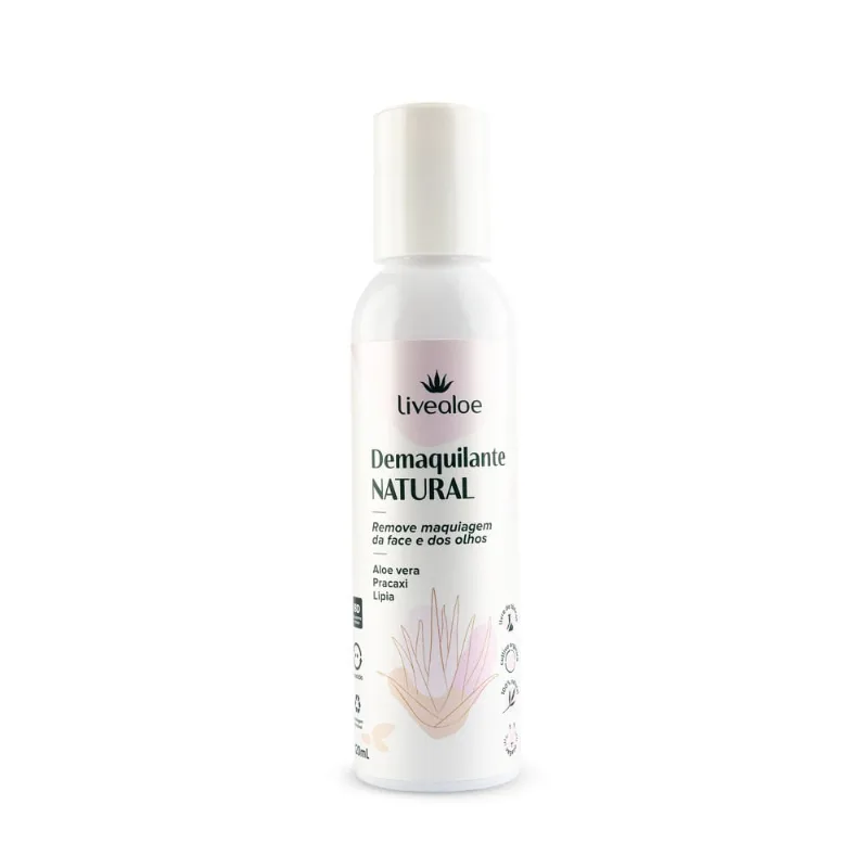 Demaquilante Natural Livealoe 120ml