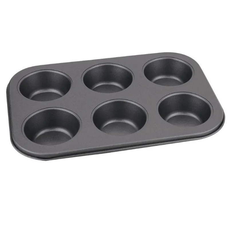Forma para Cupcakes Yazi Antiaderente para 6 Unidades