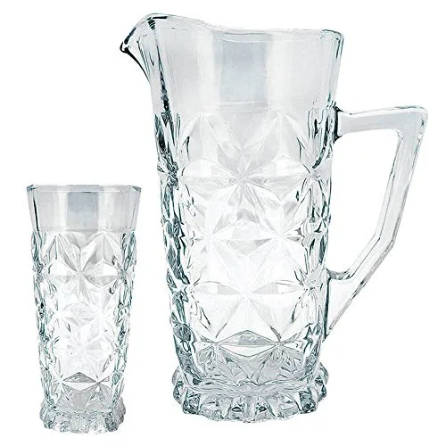 Jg.jarra C/6 Copos Mimo Style Star Verre - MIMO STYLE - Bazar