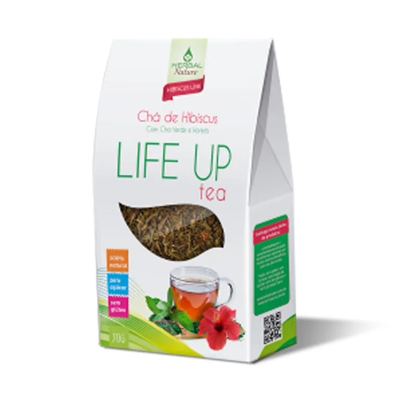 Mix de Chás Estimulantes Life Up Tea - Herbal Nature - 70g