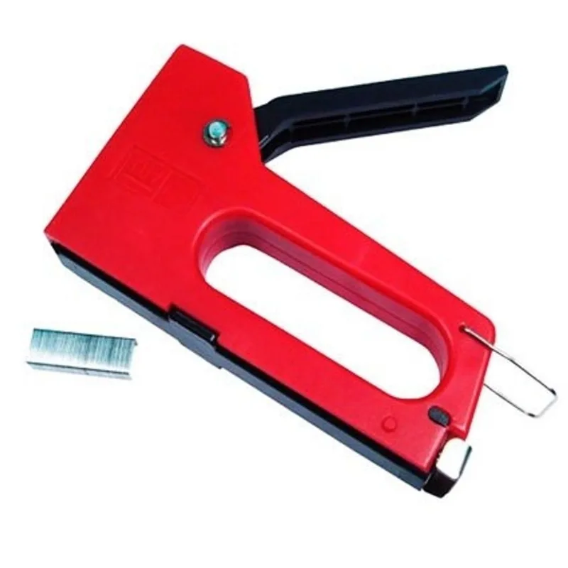 GRAMPEADOR MANUAL DE TAPECEIRO PARA GRAMPOS DE 4,6 E 8MM COM 50 GRAMPOS
