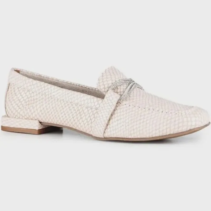 Sapato Feminino Mocassim Orcade Couro 099147
