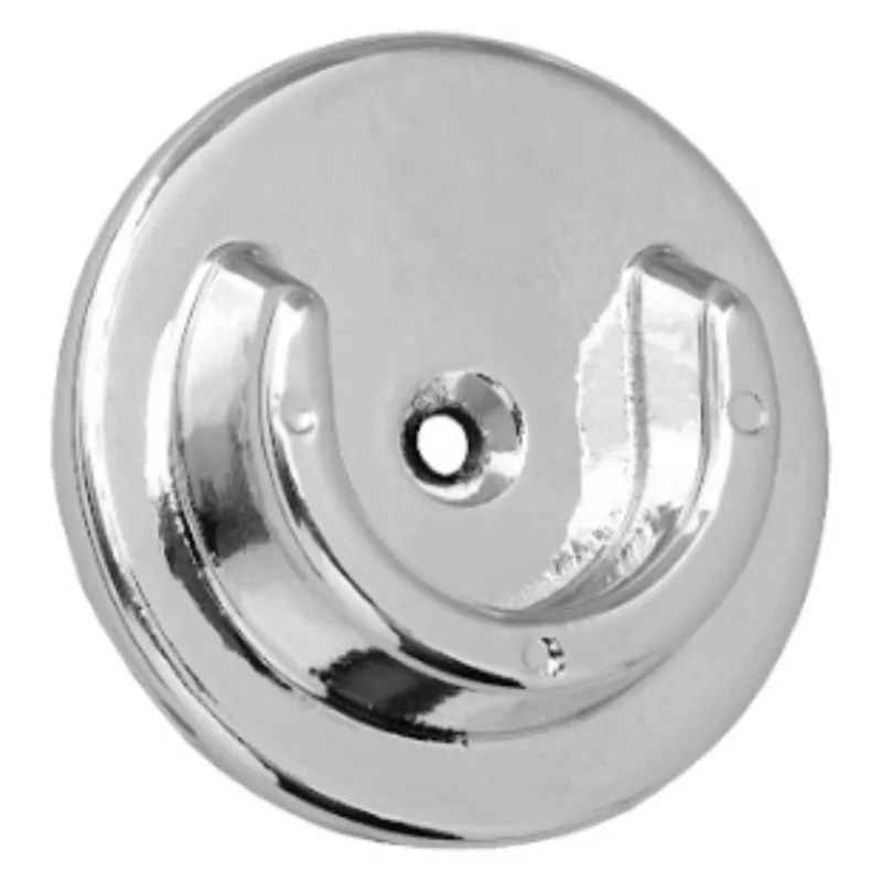 Flange Para Varão De Cortina Bella Arte 28mm Alumínio Cromado (MP)